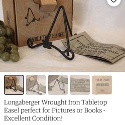 Iron TableTop Easel 