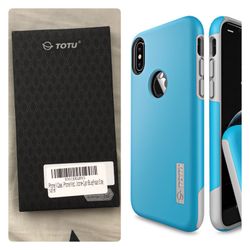 BRAND NEW/SEALED iPhone X Case, [Scratch Resistant] Slim Dual Layer Drop Protection Shockproof Enhanced Grip Case Fit