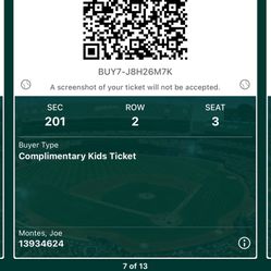 Dodger vs A’s Tickets 
