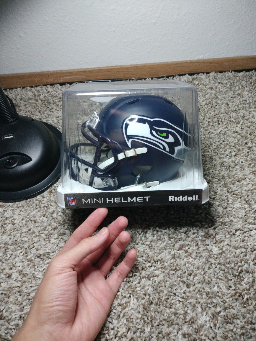 Mini Seahawks Helmet