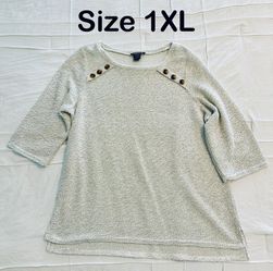 Women’s 3/4 Sleeves Knitted Top