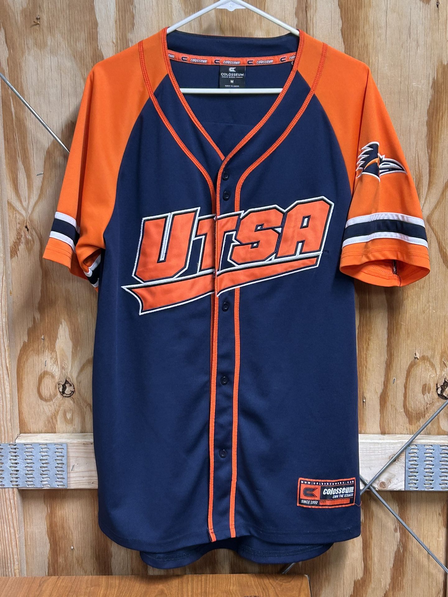 RARE UTSA Roadrunners Colosseum Baseball Jersey