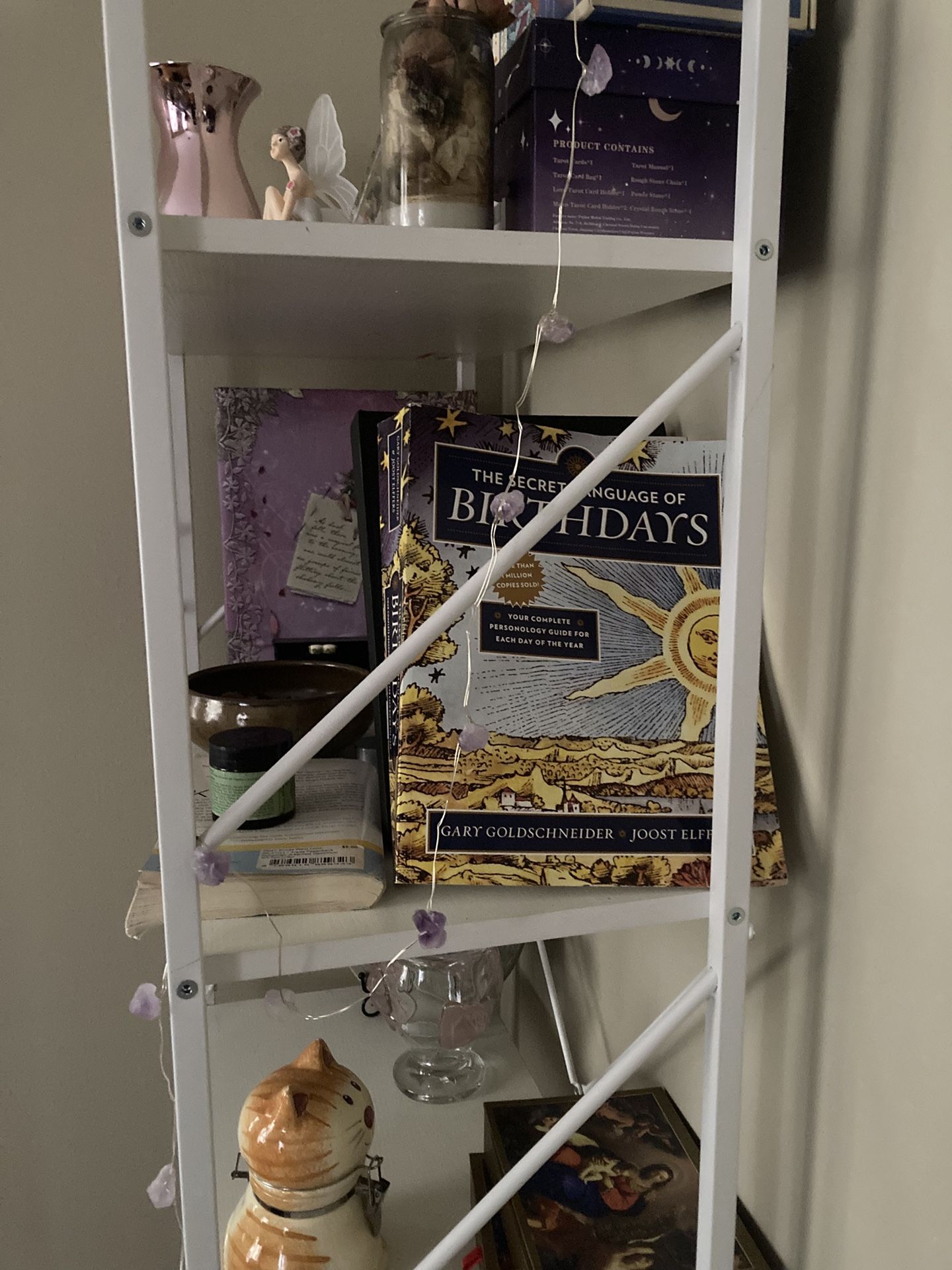 White Minimalist Bookcase