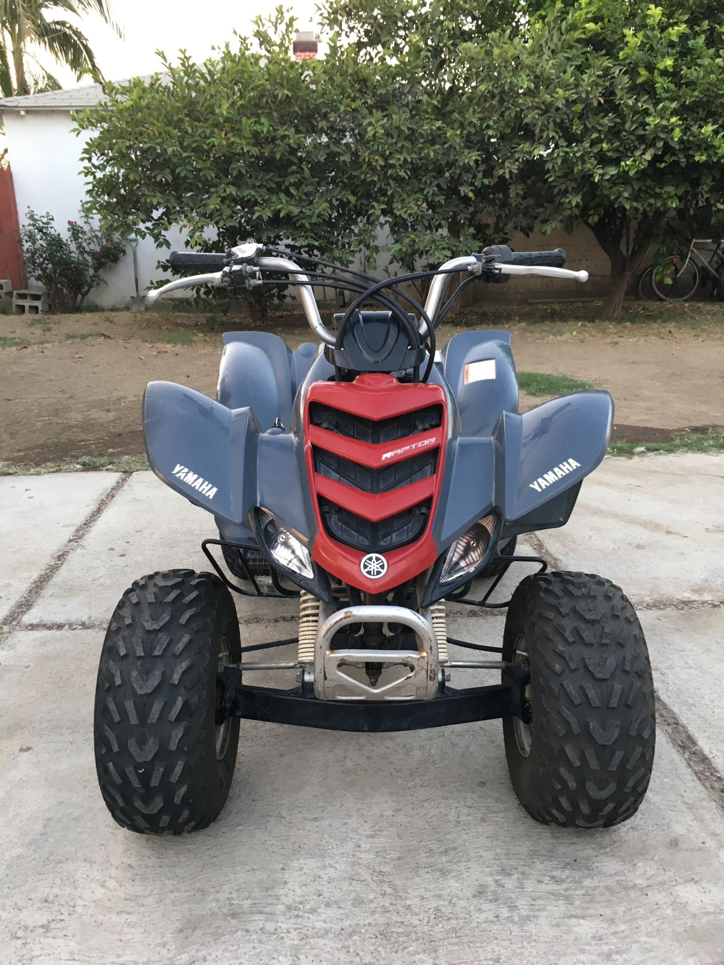 2007 Yamaha raptor 80 quad