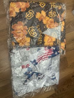 Padres Hawaiian Button Up