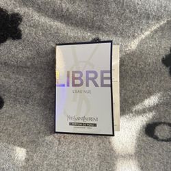 Yves Saint Laurent Libre L’eau Nue parfum sample 2ml