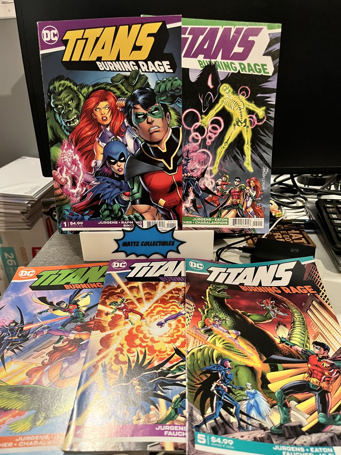 Titans Burning Rage Lot