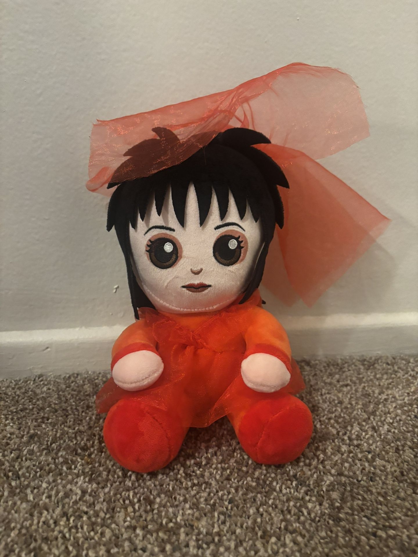 Beetlejuice Movie Character Lydia Small Plushie Doll