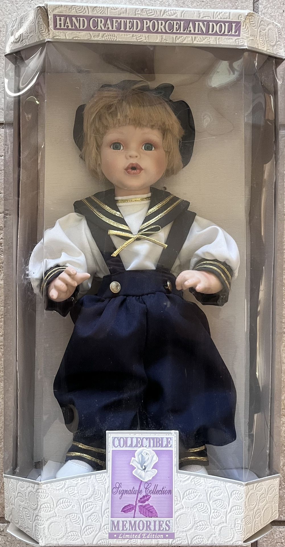 Collectible Memories Genuine Porcelain Doll 