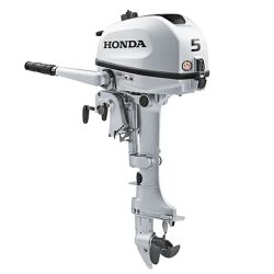 2021 Honda BF5 Portable Outboard Motor, 5 HP, 20" Shaft