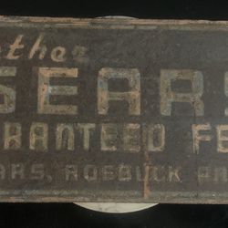 1947 Sears Sign