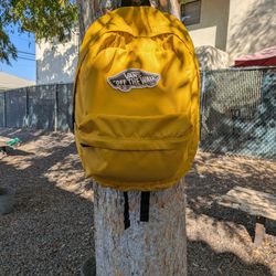 Vans Yellow Backpack