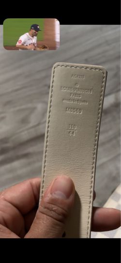 loui vuitton belt
