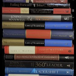 John maxwell Books, $7 each