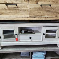 61 INCH TV STAND SOLID WOOD 