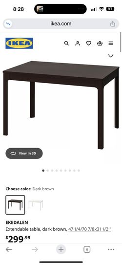 IKEA Expandable Table - EKEDALEN