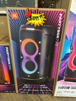 JBL PartyBox 720 Take It Home In Payments•$0 Initial Payment Please Read Description