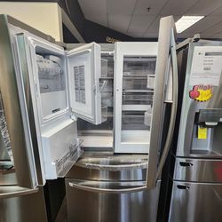 30 Cu. Ft. 4 Door Refrigerator, Door IN Door, Full Convert Drawer & Craft Ice