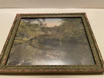 Framed Colorized Photo From The 1940s