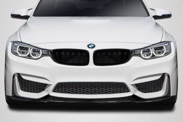 Blemished 2014-2018 BMW M3 F80 2014-2020 M4 F82 F83 Carbon Creations CS Look Front Lip Under Spoiler - 1 Piece (S)