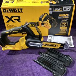 🧰🛠DEWALT 20V MAX 8” XR Brushless Cordless Pruning Mini Chainsaw-NEW!(Tool Only)-$130!🧰🛠