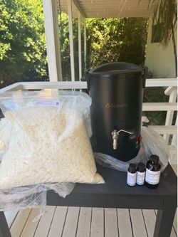 Candle Making Starter Bundle – 30+ lbs Wax, NEW Wax Melter & Fragrance Oils