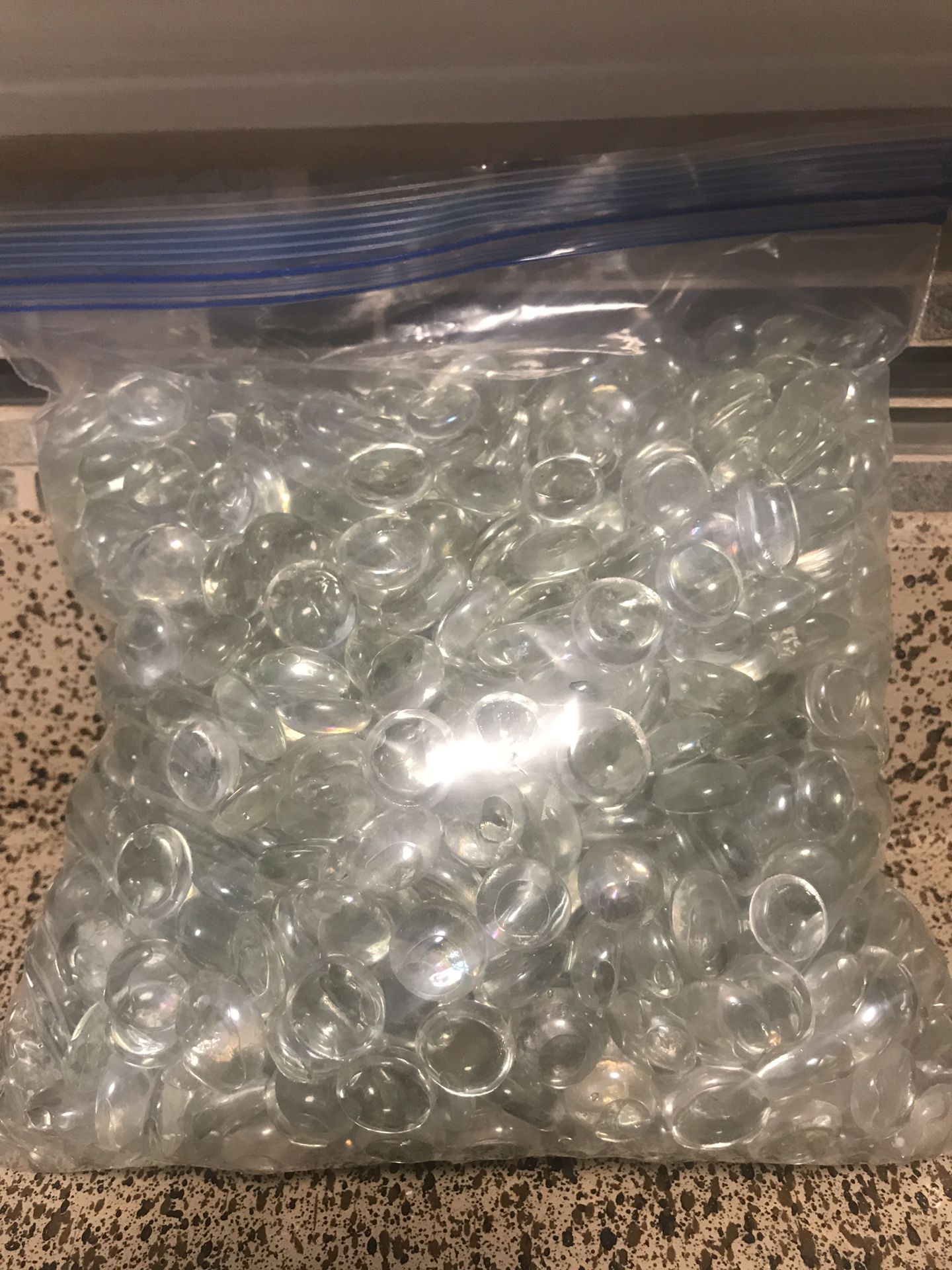 Gallon of clear vase fillers (around 16 lbs)