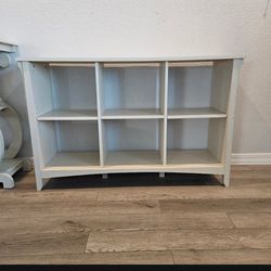 Sofa table Enterance Cubby Storage Shelves wood