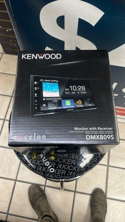 KENWOOD DMX809S MONITOR RECEIVER WIRELESS APPLE CARPLAY EXCELON SERIES 
