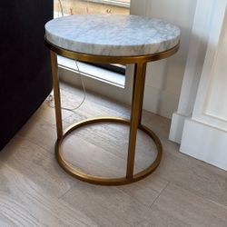 Restoration Hardware Side Table 