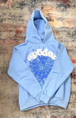 Blue Spider Hoodie - Size S