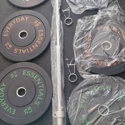 Olympic Bar And Weights 