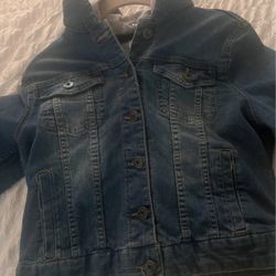 Long Sleeve Jean Jacket Size S