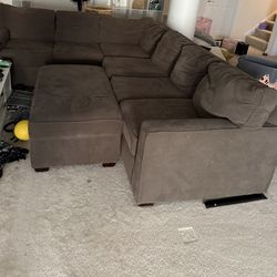 Grey Sectional Couch