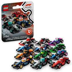 (Collector's Edition) LEGO Formula F1 Race Car Series 71049 Collectible Minifigures Complete Set of 12