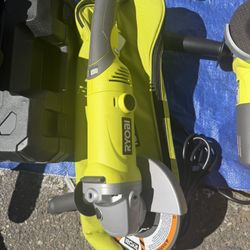 RYOBI 7 in. 10 Amp Angle Grinder