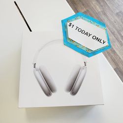 Apple Airpods Max Bluetooth Headphones- Pay $1 DOWN AVAILABLE - NO CREDIT NEEDED