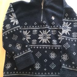 Disney Fleece (1/4 Zip): Large - Rare