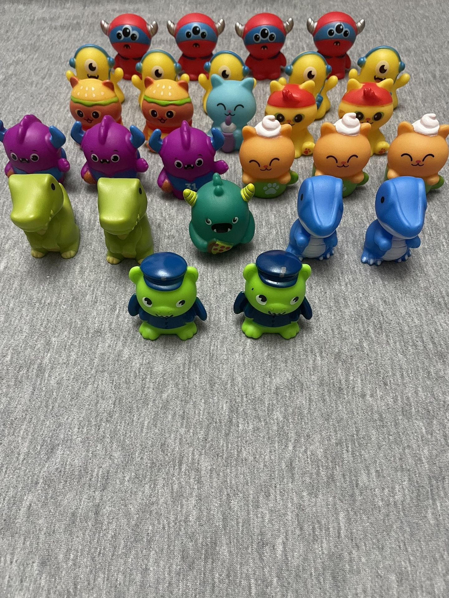 Squishy animal figures