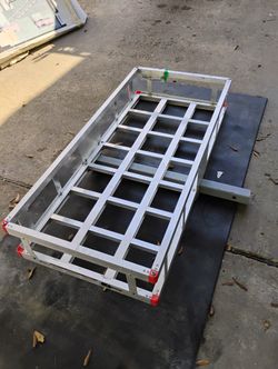 Hitch Basket Aluminum 