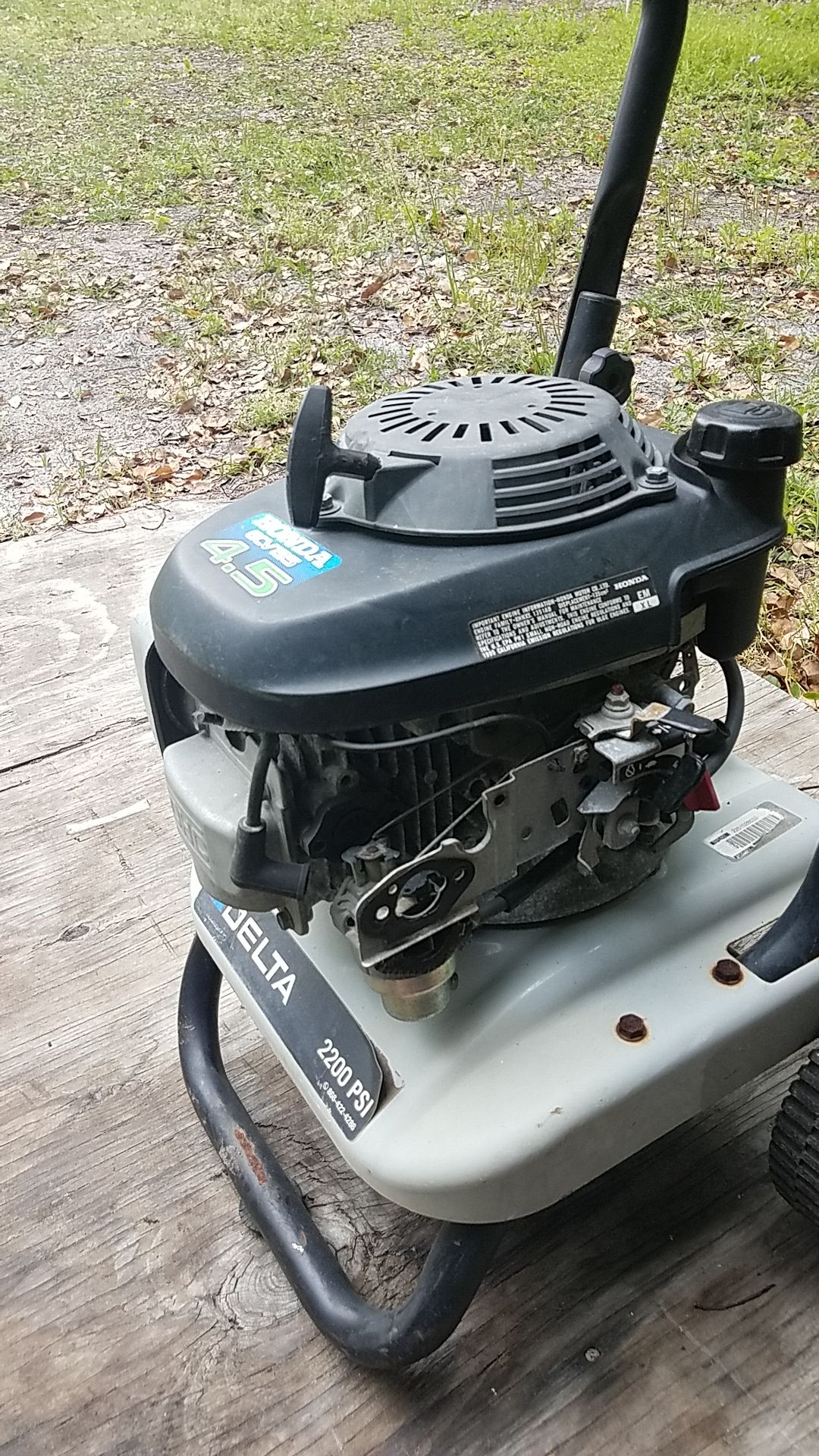 Honda gcv135 4.5 pressure washer deals