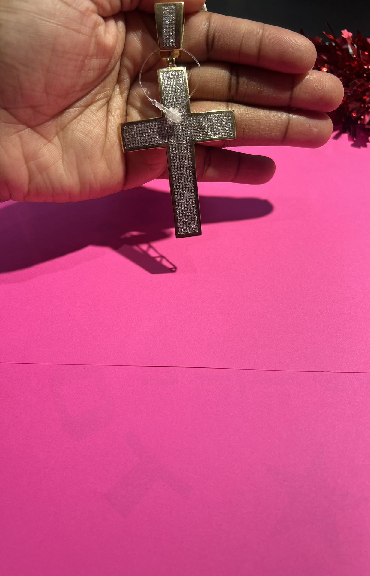 Diamond Cross Pendant