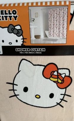 Hello Kitty Halloween Shower Curtain