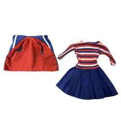Vintage 1963 Skipper #1918 Ship Ahoy Dress & Sailor Vest