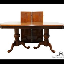 Vintage LEXINGTON Dining Room Table With CHAIRS