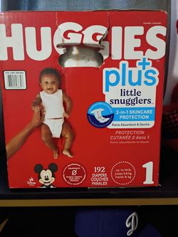 Huggies Size 1 (192 Count)  New unopened box