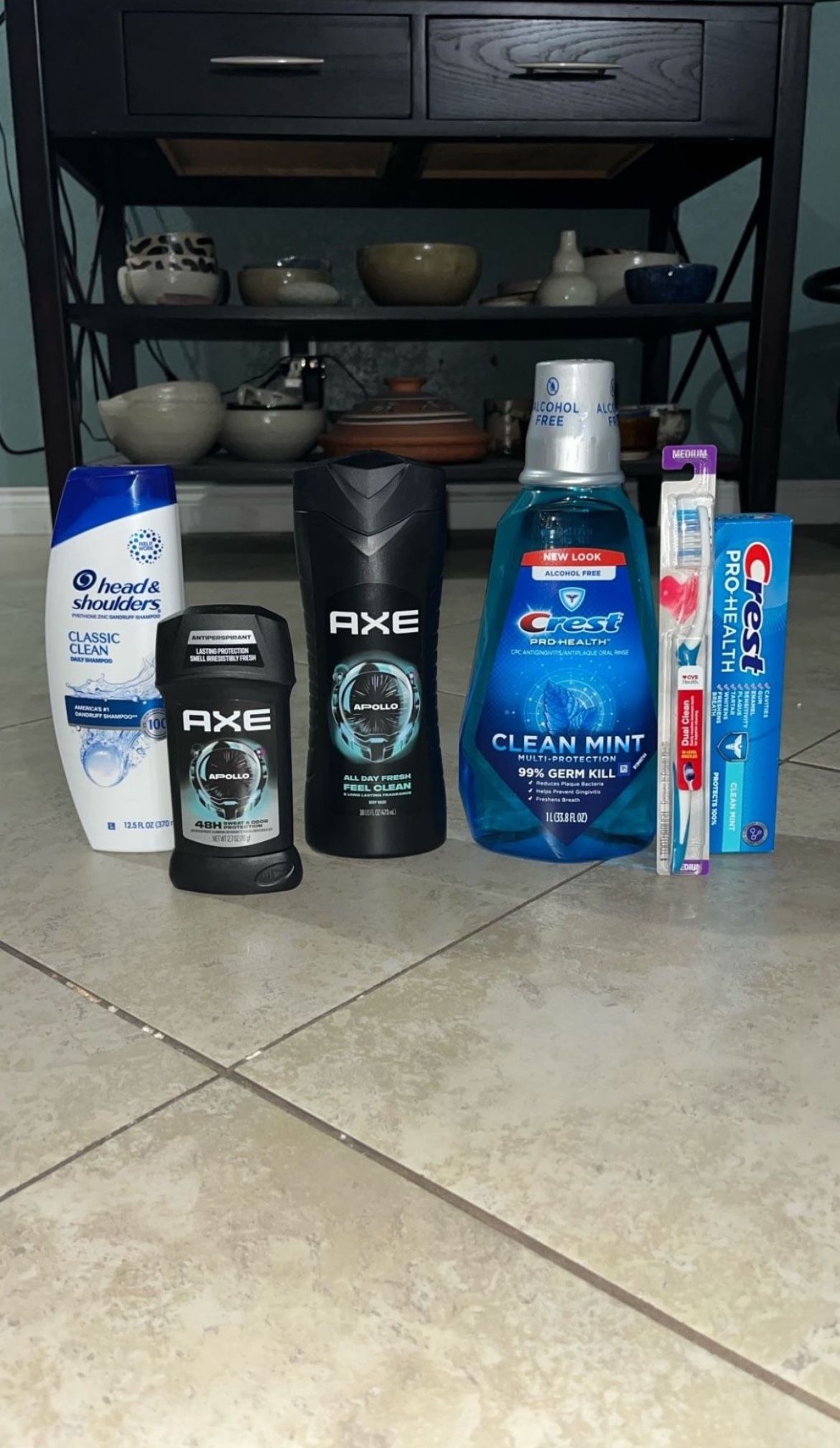 Head & Shoulders, AXE, Crest, CVS Health Toothbrush