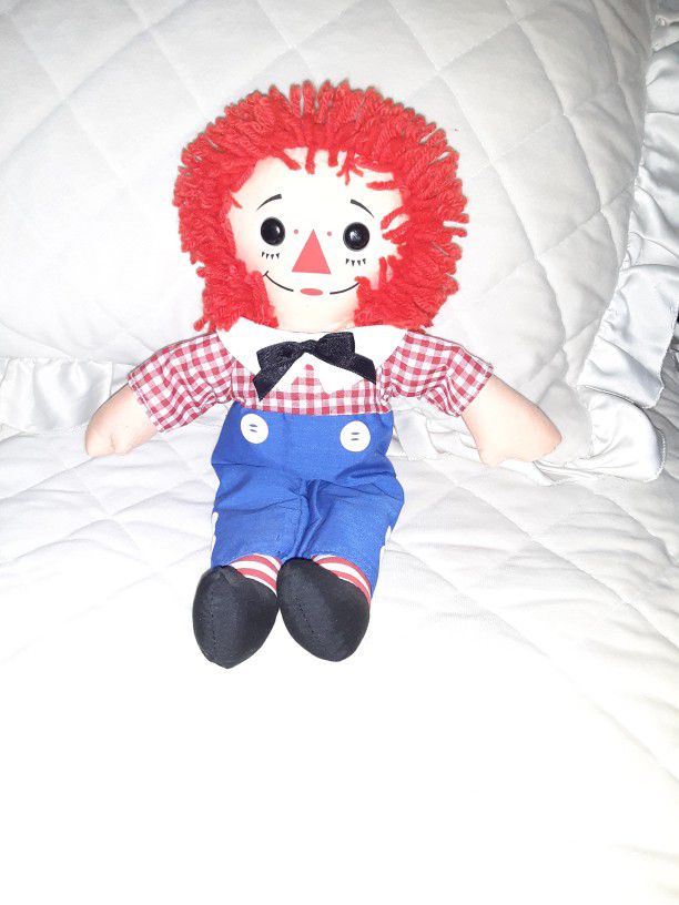 Classic Raggedy Andy Doll 12 Inches
