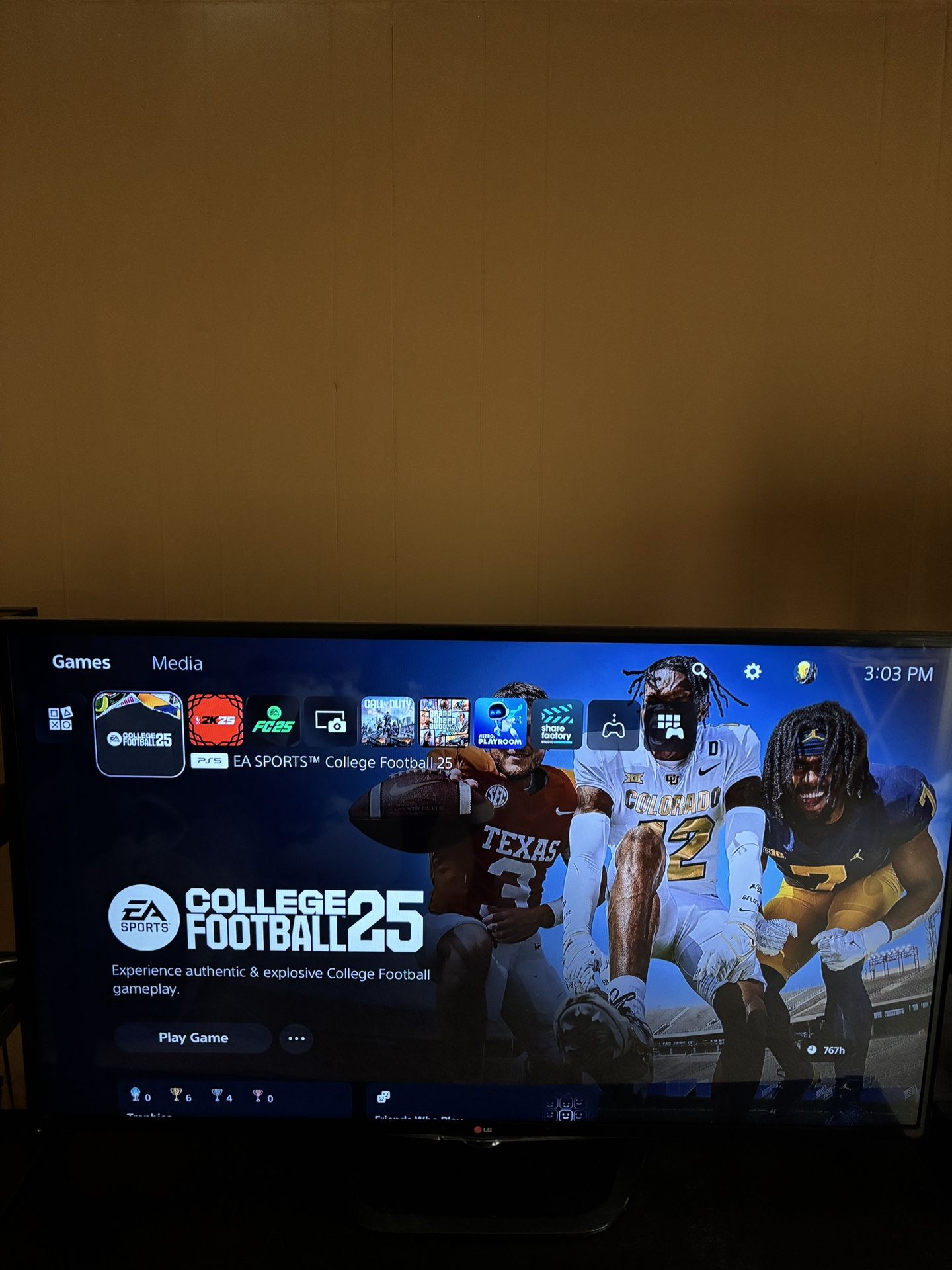 60 inch HD LG TV