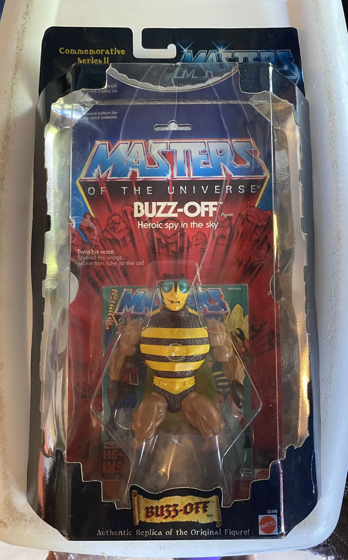 Vintage Masters Of The Universe Buzz-Off Figure Commemorative Series II Limited 2001 NEW